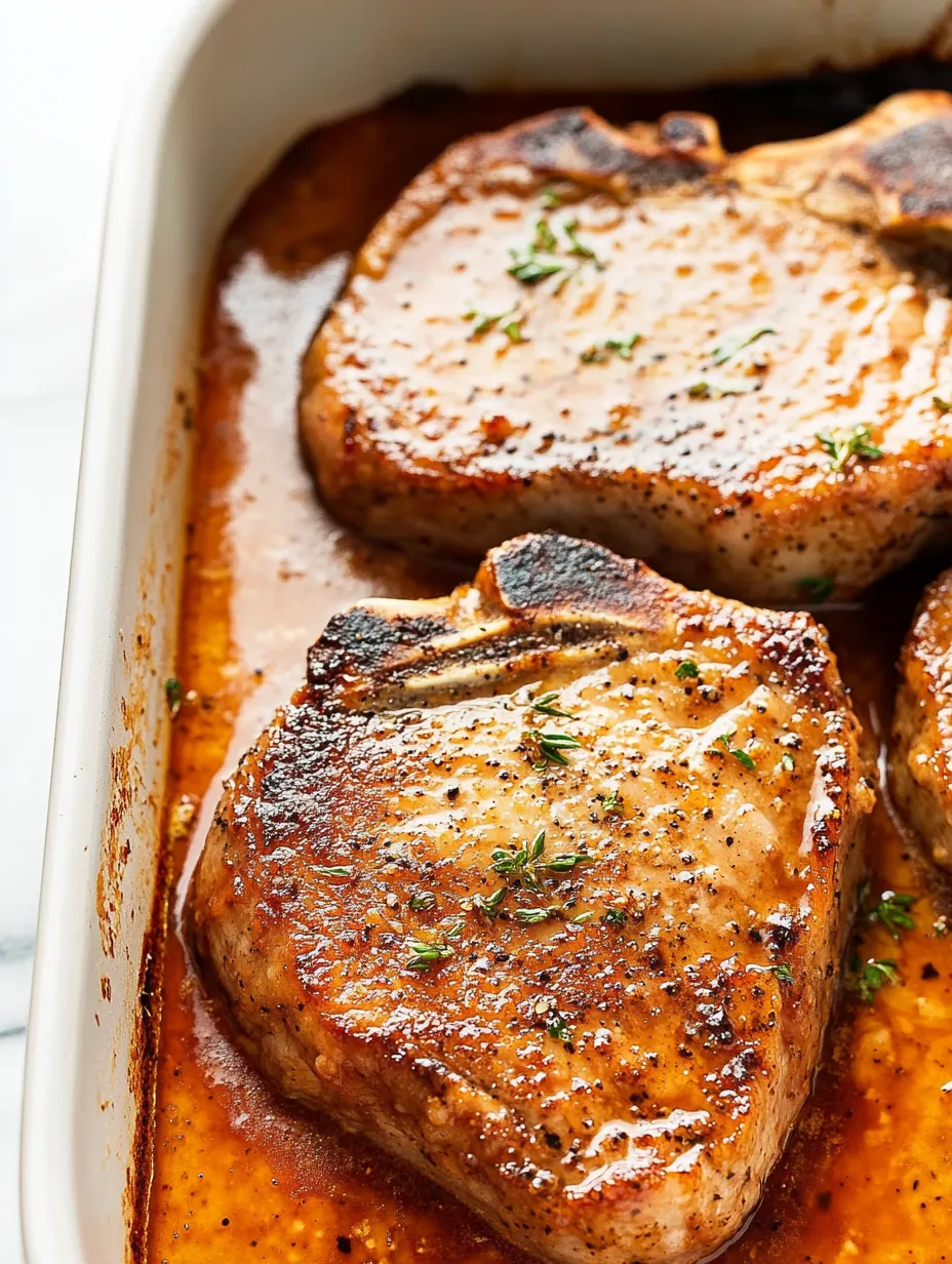 Easy Baked Pork Chops Recipe