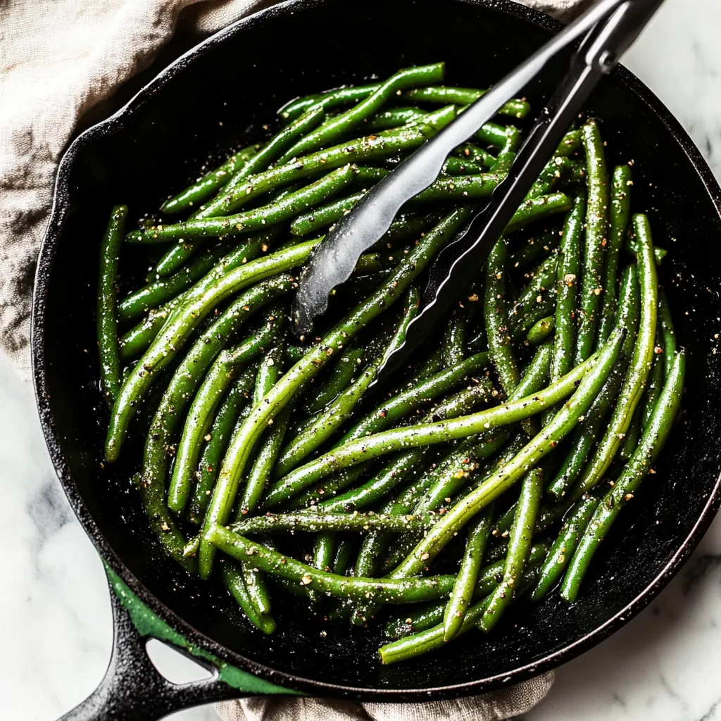 Haricots Verts Sautés