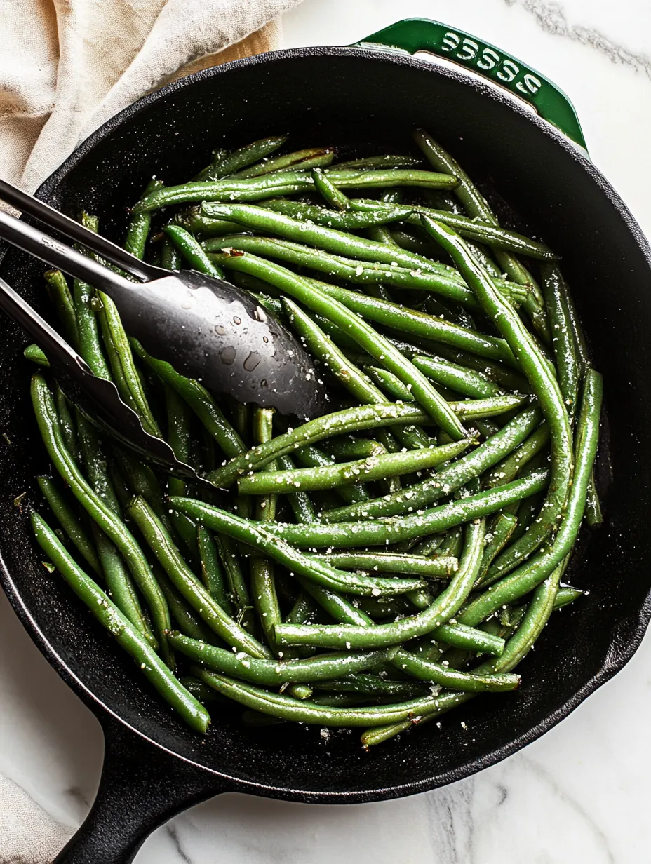 Meilleure Recette de Haricots Verts Sautés