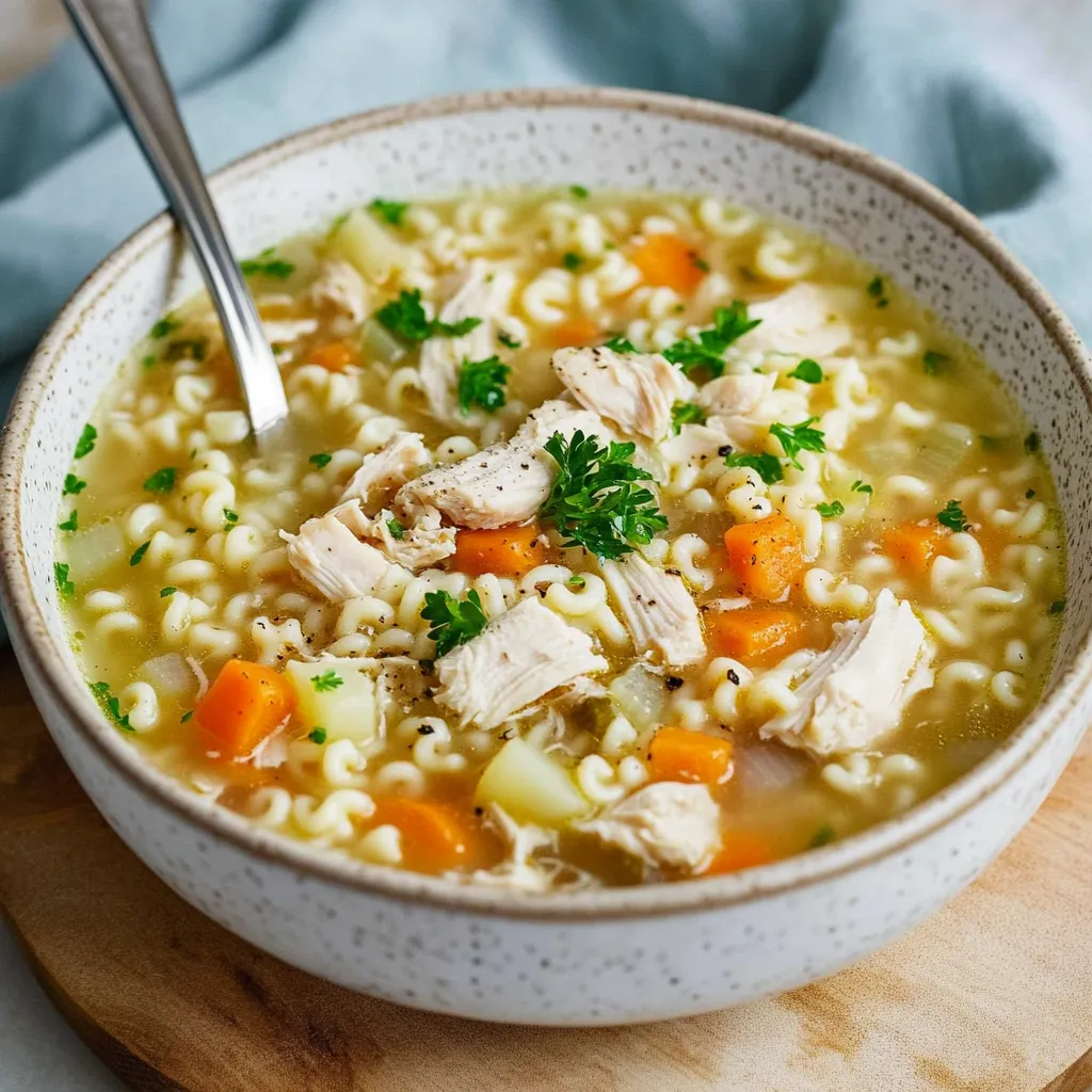 La Délicieuse Soupe Poulet Classique