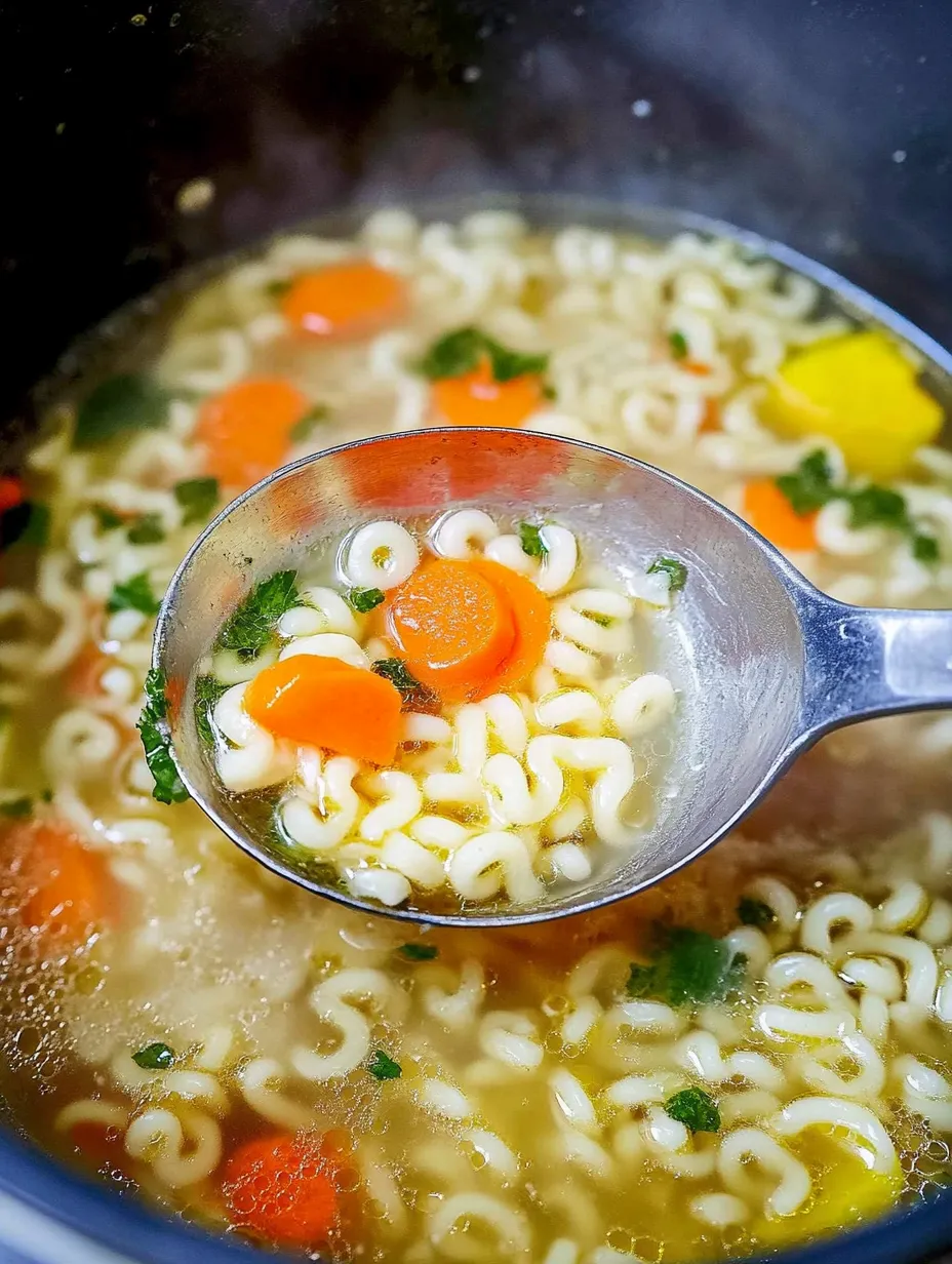 La Soupe au Poulet Classique – Douceur Parfaite en Toute Saison