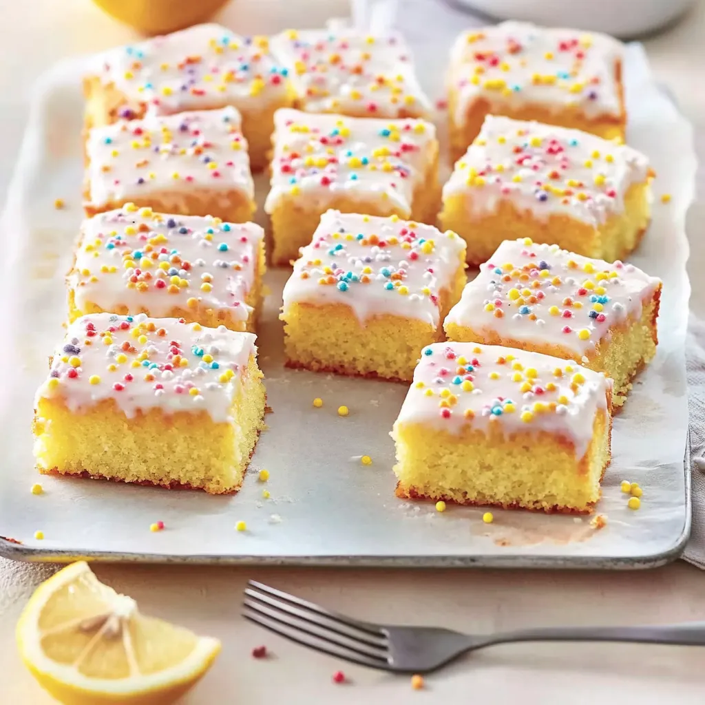 Gâteau citron plat ultra moelleux et facile