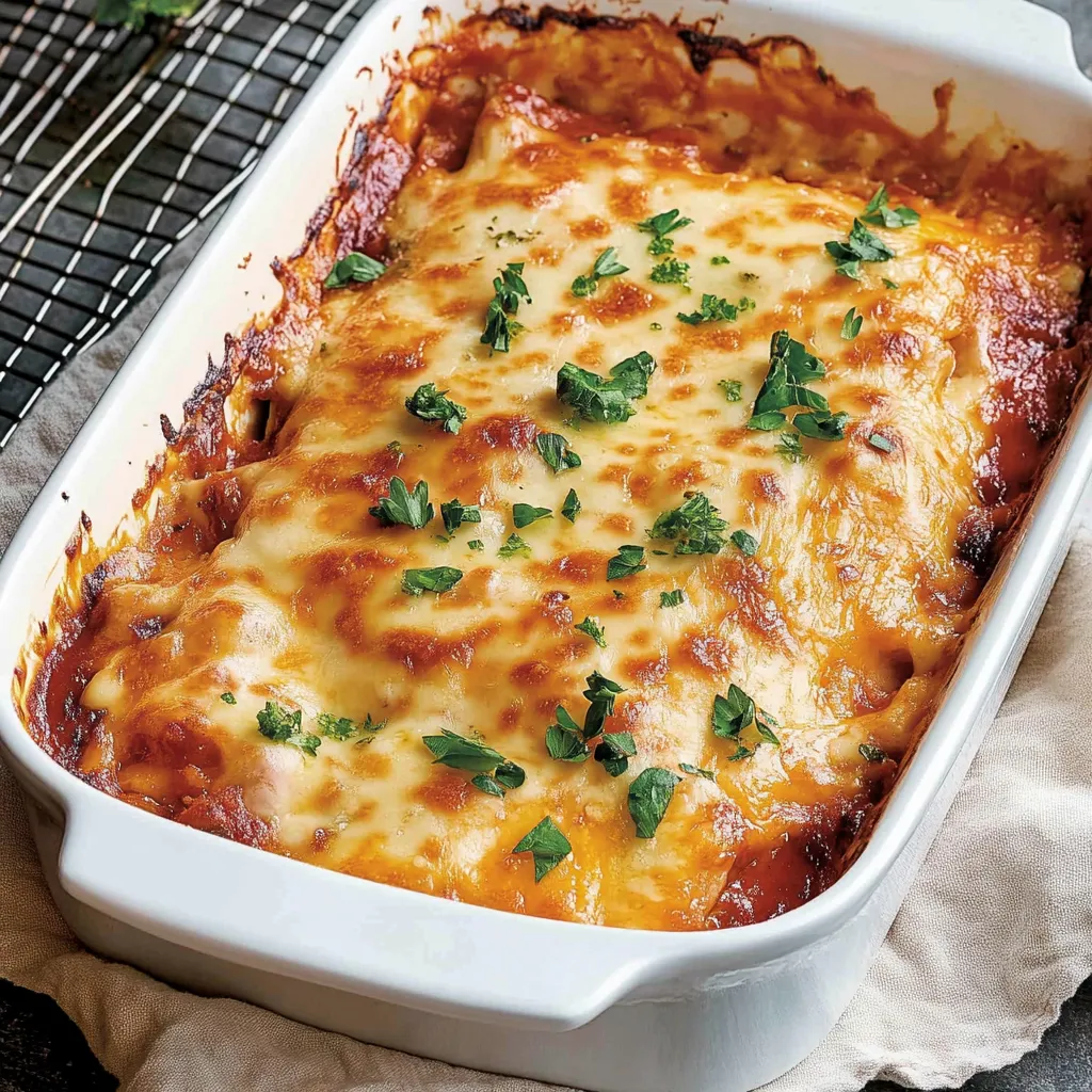 Roulés jambon viande hachée sauce tomate