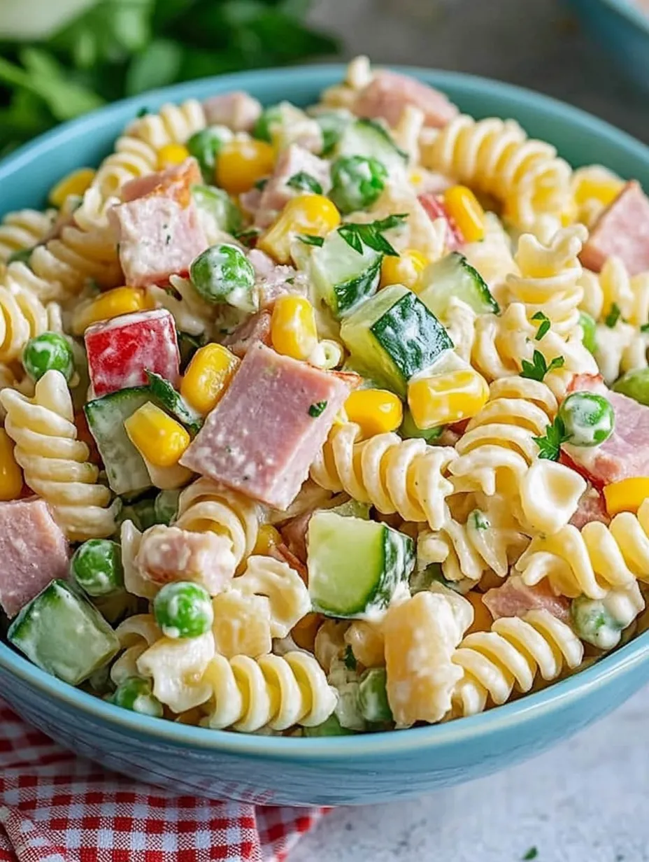 Pâtes froides à la mayonnaise façon Mamie – La star des fêtes