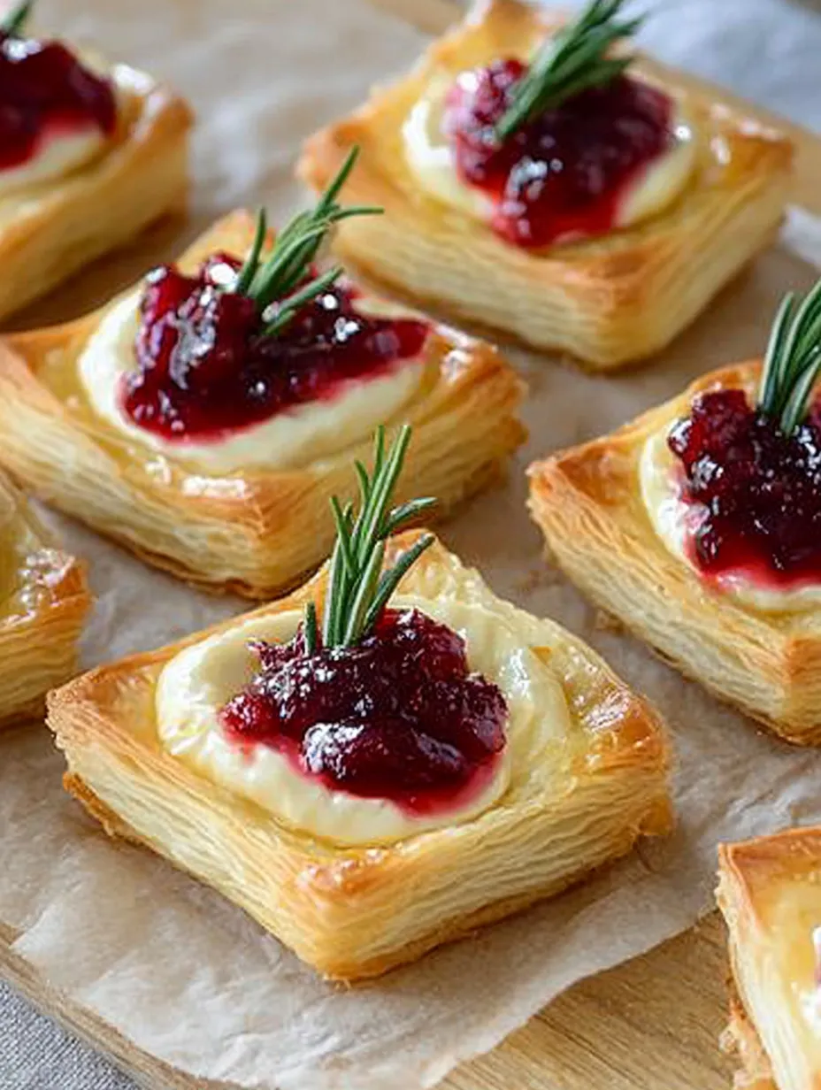 Feuilleté au Camembert – craquant et irrésistible