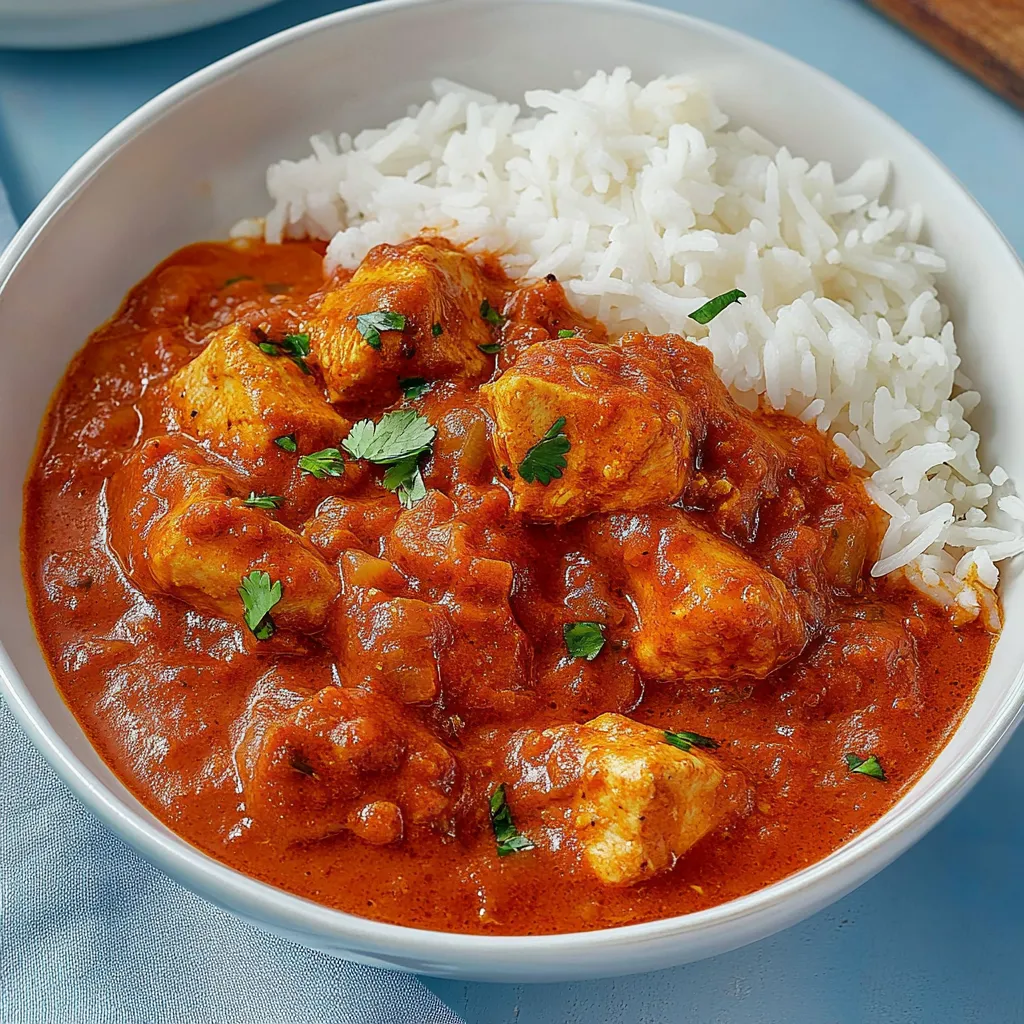 Gyros au poulet sauce tomate crémeuse
