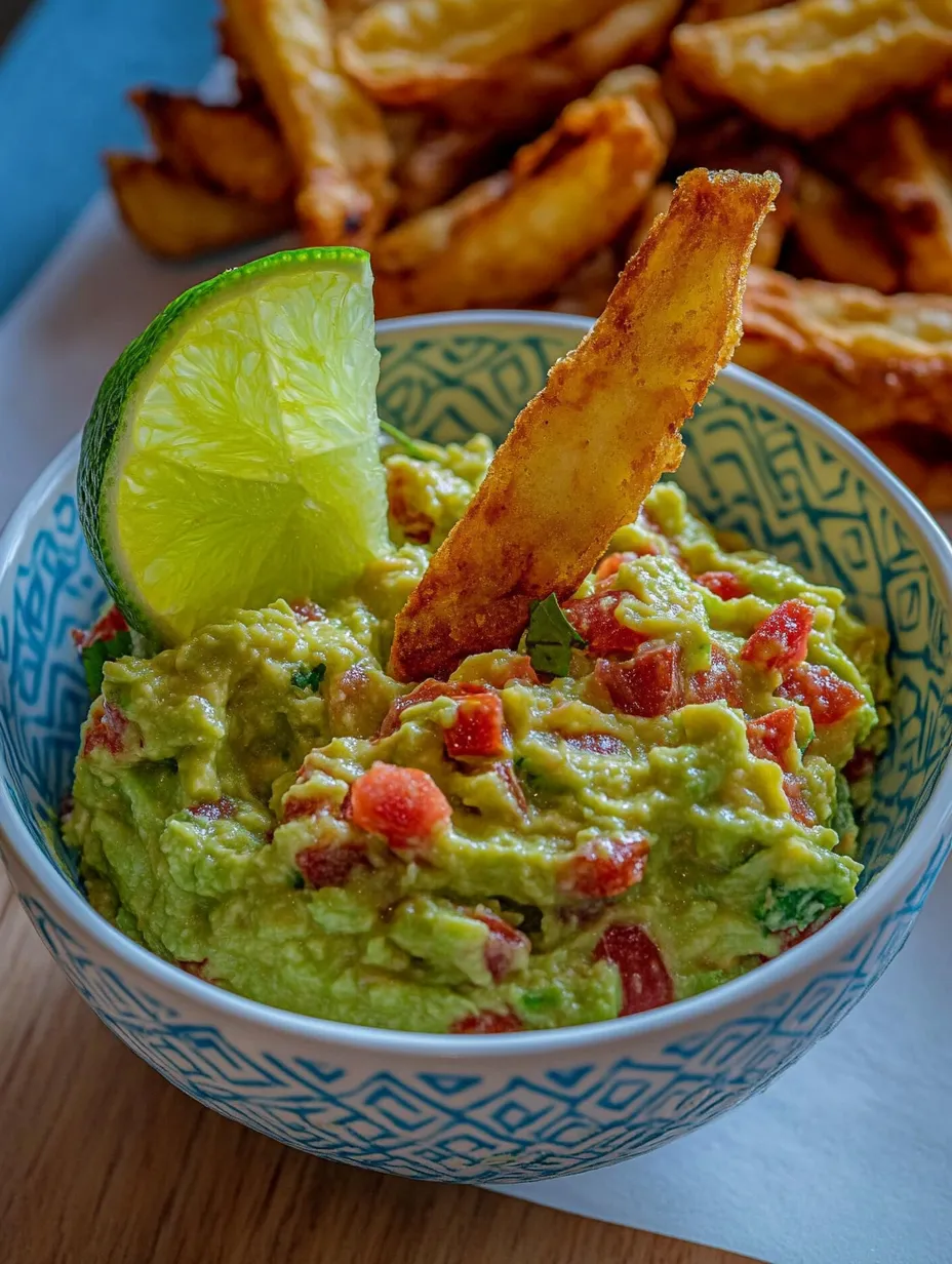 Pommes de terre au parmesan avec sauce avocat – Craquantes et fraîches
