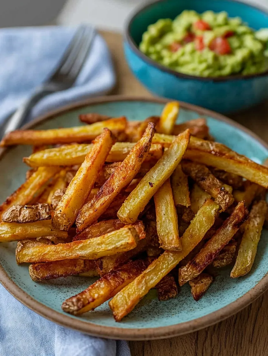 Pommes de terre crousti-parmesan et dip avocat crémeux