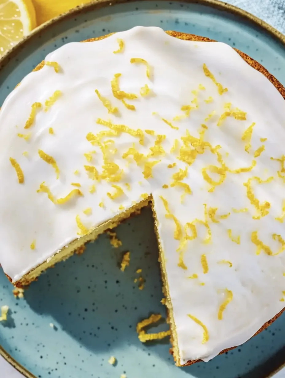 Gâteau au citron à la sicilienne – Simple et rafraîchissant