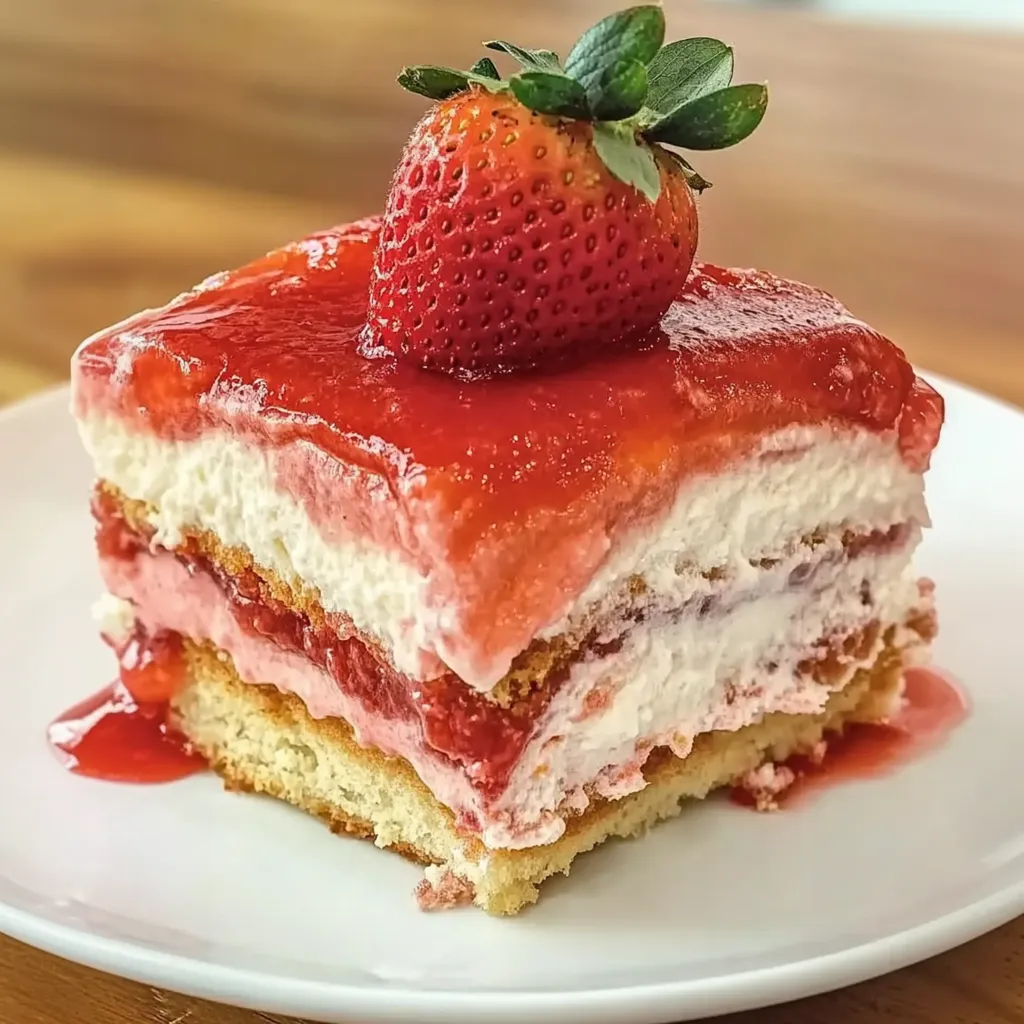 Tiramisu aux fraises - recette facile