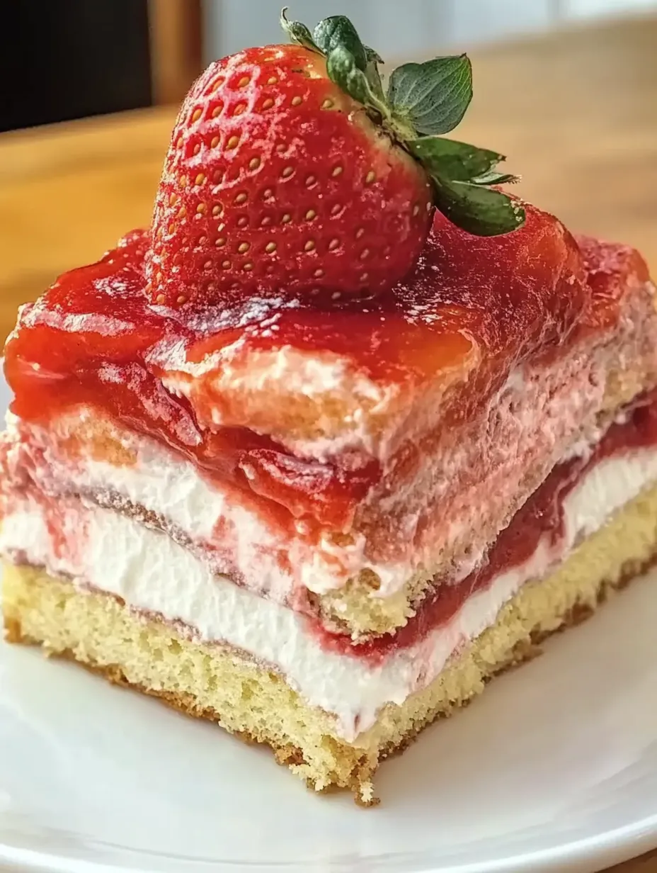 Tiramisu aux fraises – Rapide, Fruité et Crémeux