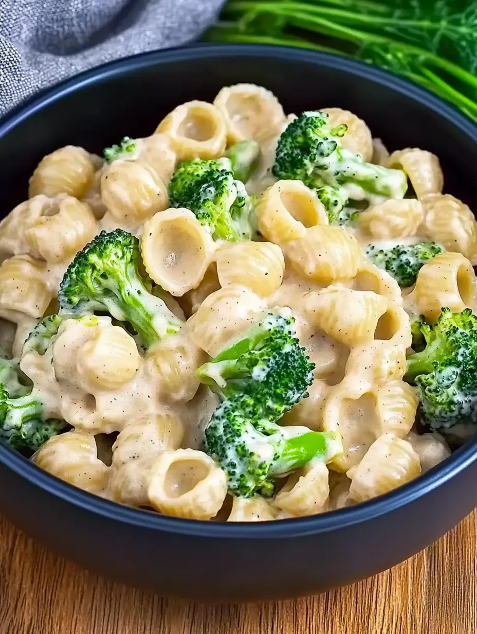 Macaronis au fromage avec brocoli - Crémeux et délicieux