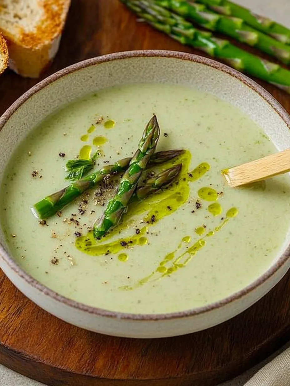 Soupe d’asperges vertes – Parfumée, Saine et Ultra Gourmande