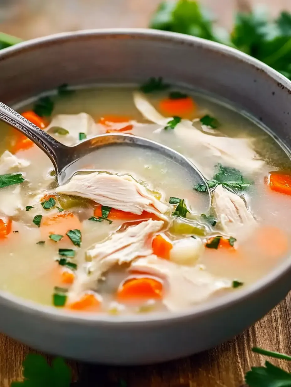Soupe de Poule à l'Ancienne – Simple, Réconfortante et Délicieuse