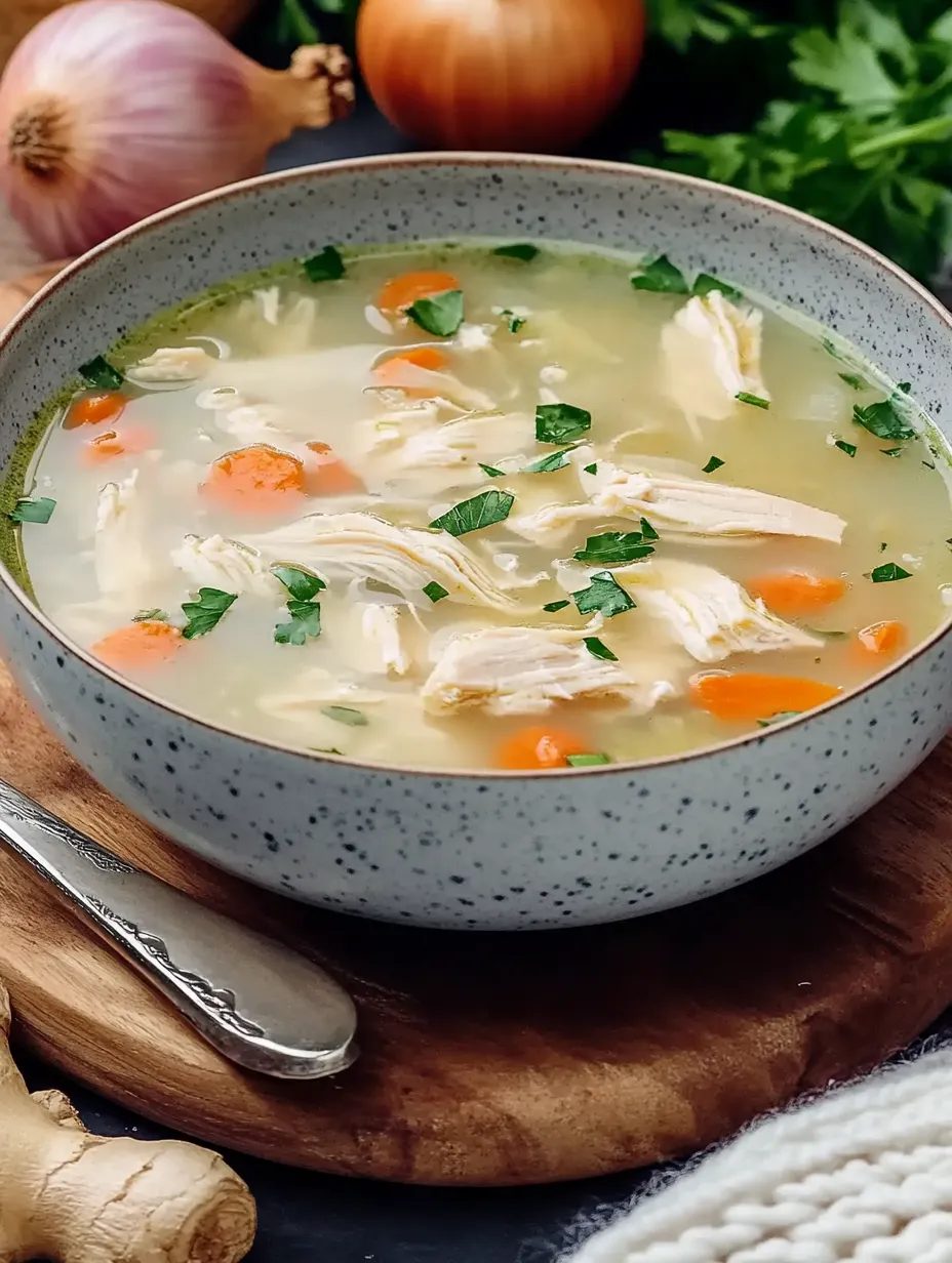 Soupe de Poule Traditionnelle – Fait Maison et Apaisante