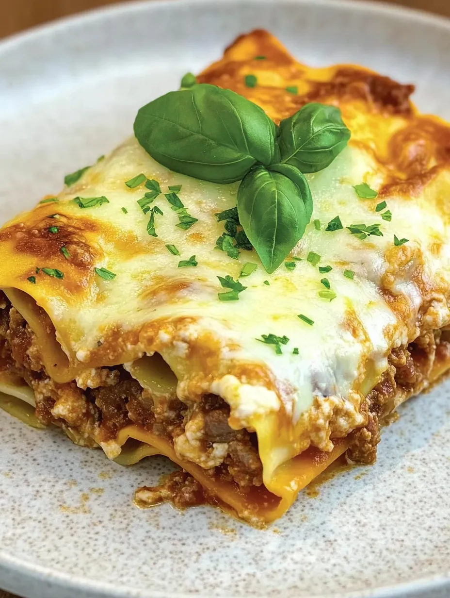 Cannelloni à la farce de viande hachée