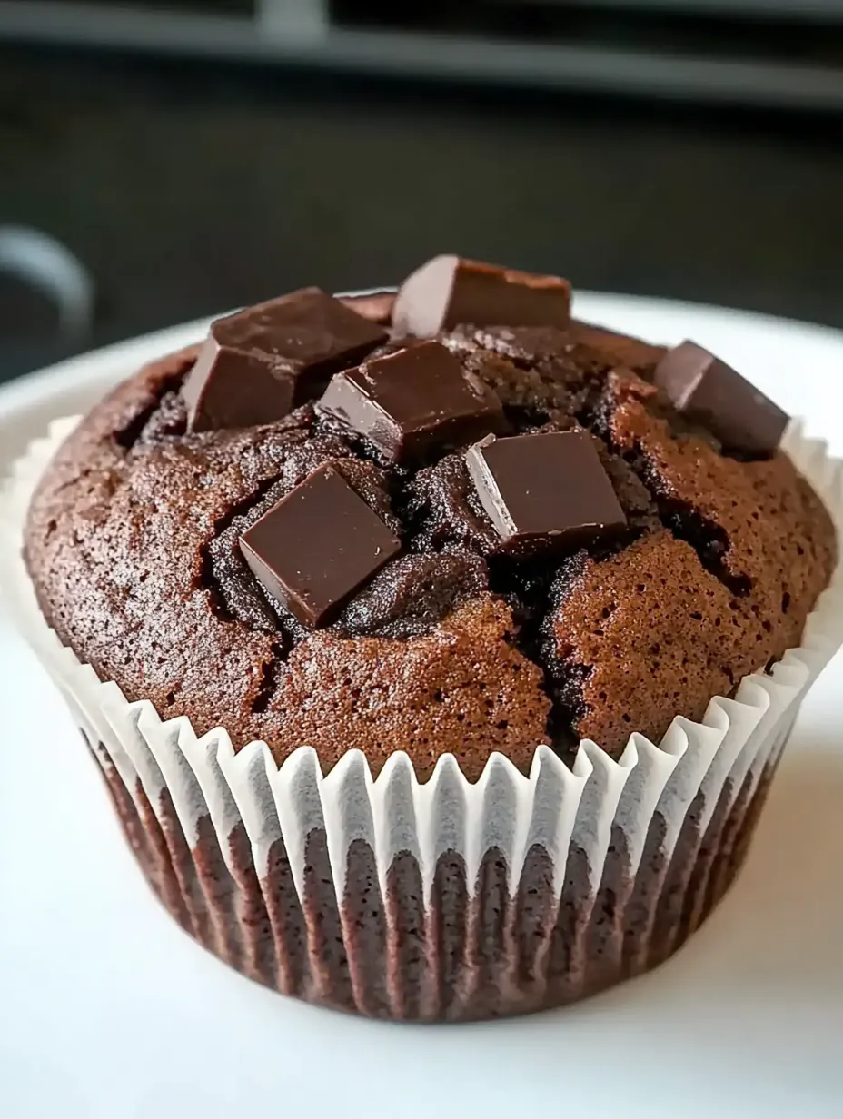 Muffins au chocolat moelleux à l'huile – Légers, Chocolatés et Faciles à faire