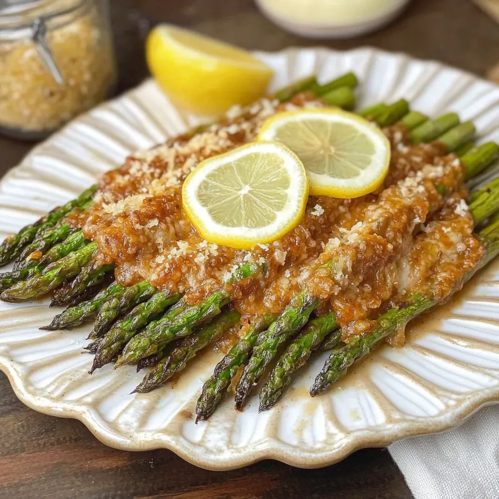 Asperges au parmesan dans la friteuse à air