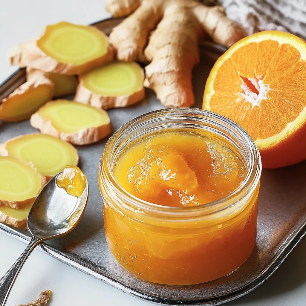Confiture orange-gingembre
