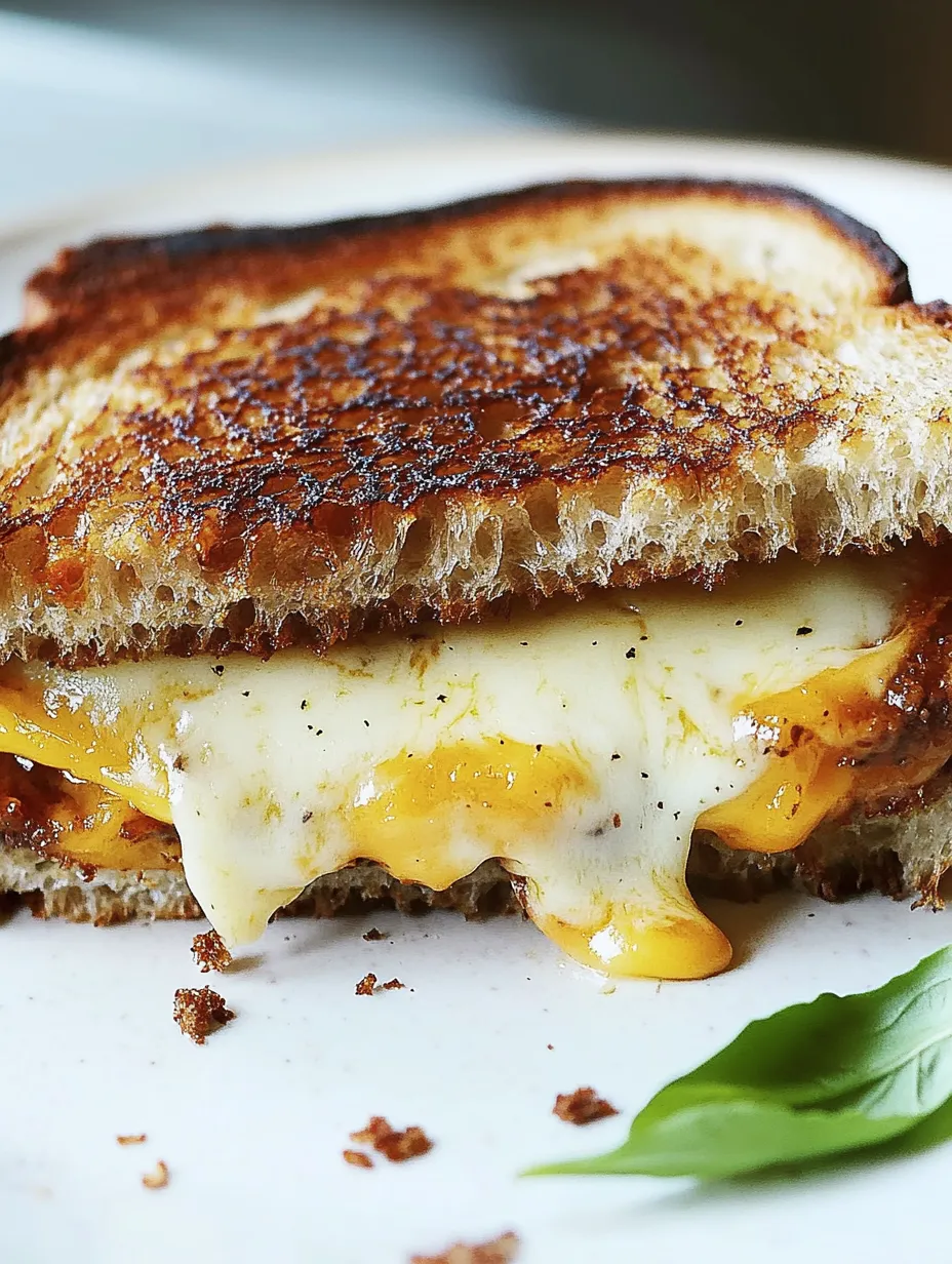 Sandwich au fromage grillé – Doré, Savoureux et Rapide à faire