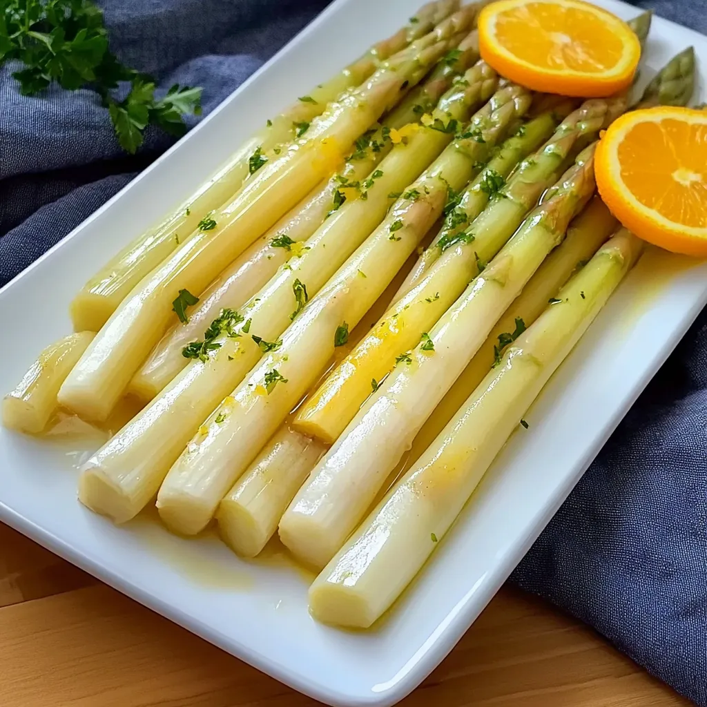 Asperges au four – préparation simple