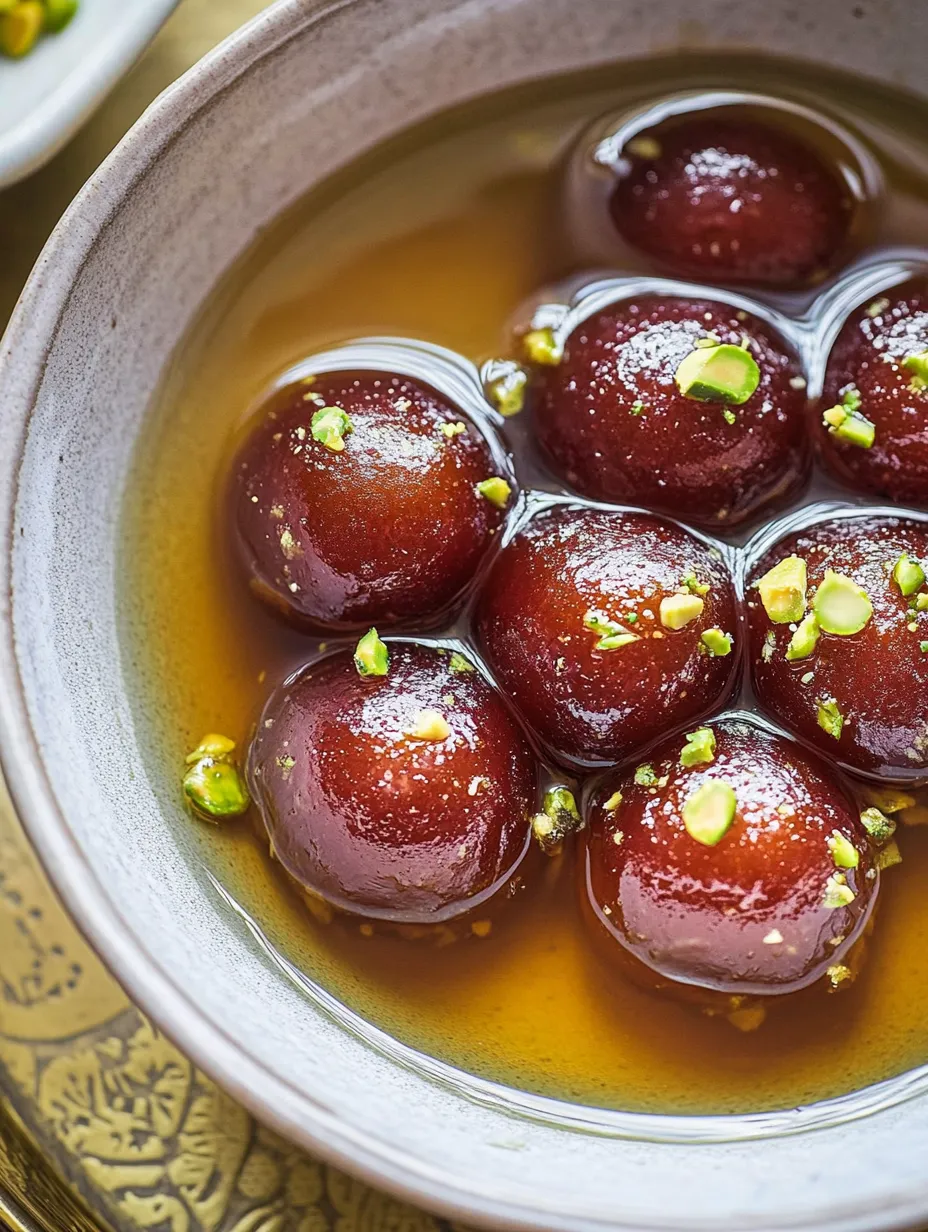 Gulab Jamun – Délicieuses Boules Sucrées Imbibées de Sirop