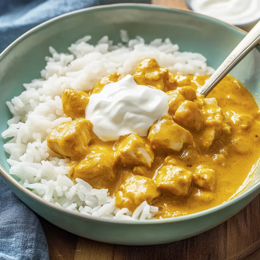 Curry Madras au poulet avec ananas – rapide, simple et délicieux