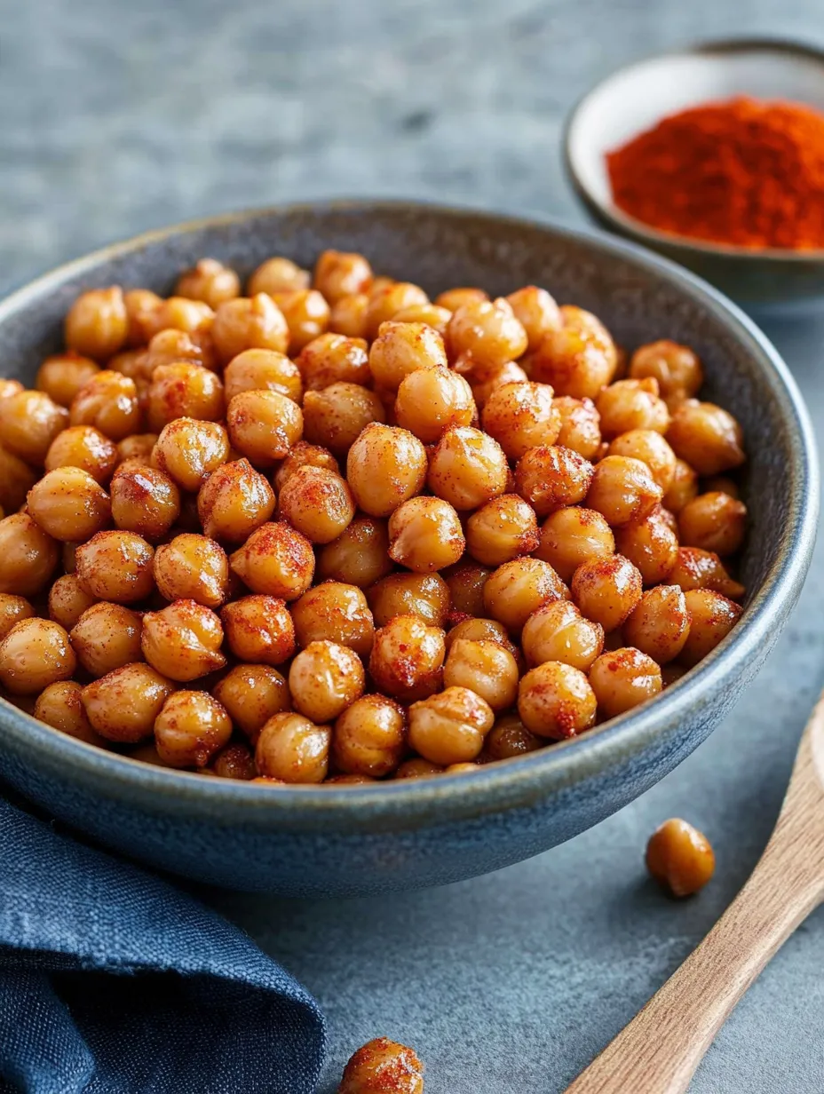 Pois chiches croustillants au four – L'en-cas idéal