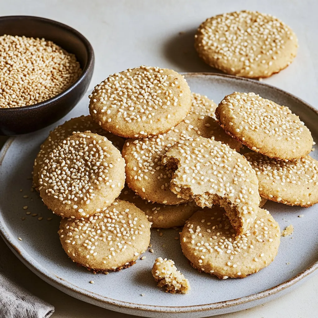 Biscuits au tahini