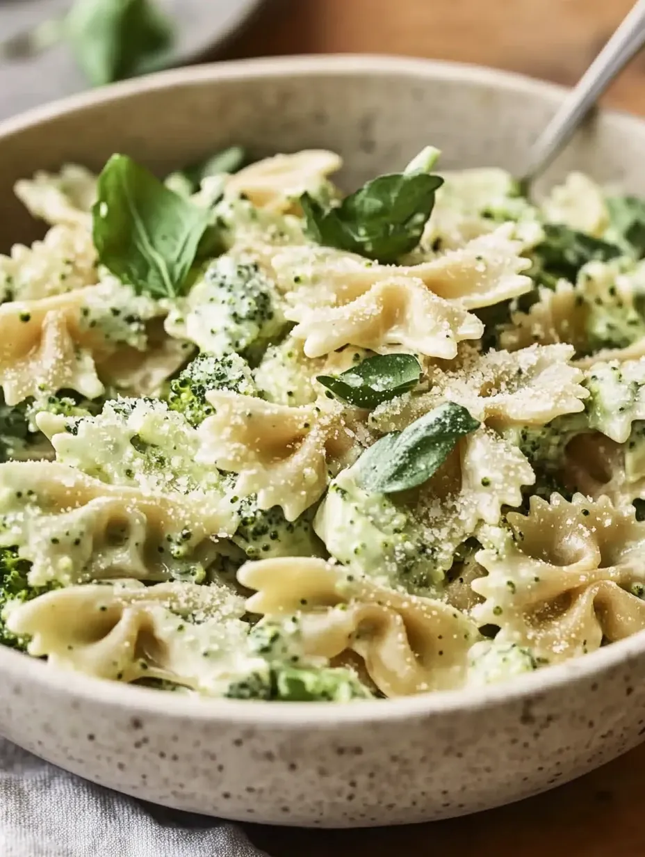 Pâtes au brocoli ultra-crémeuses – Idéales pour tous les jours!