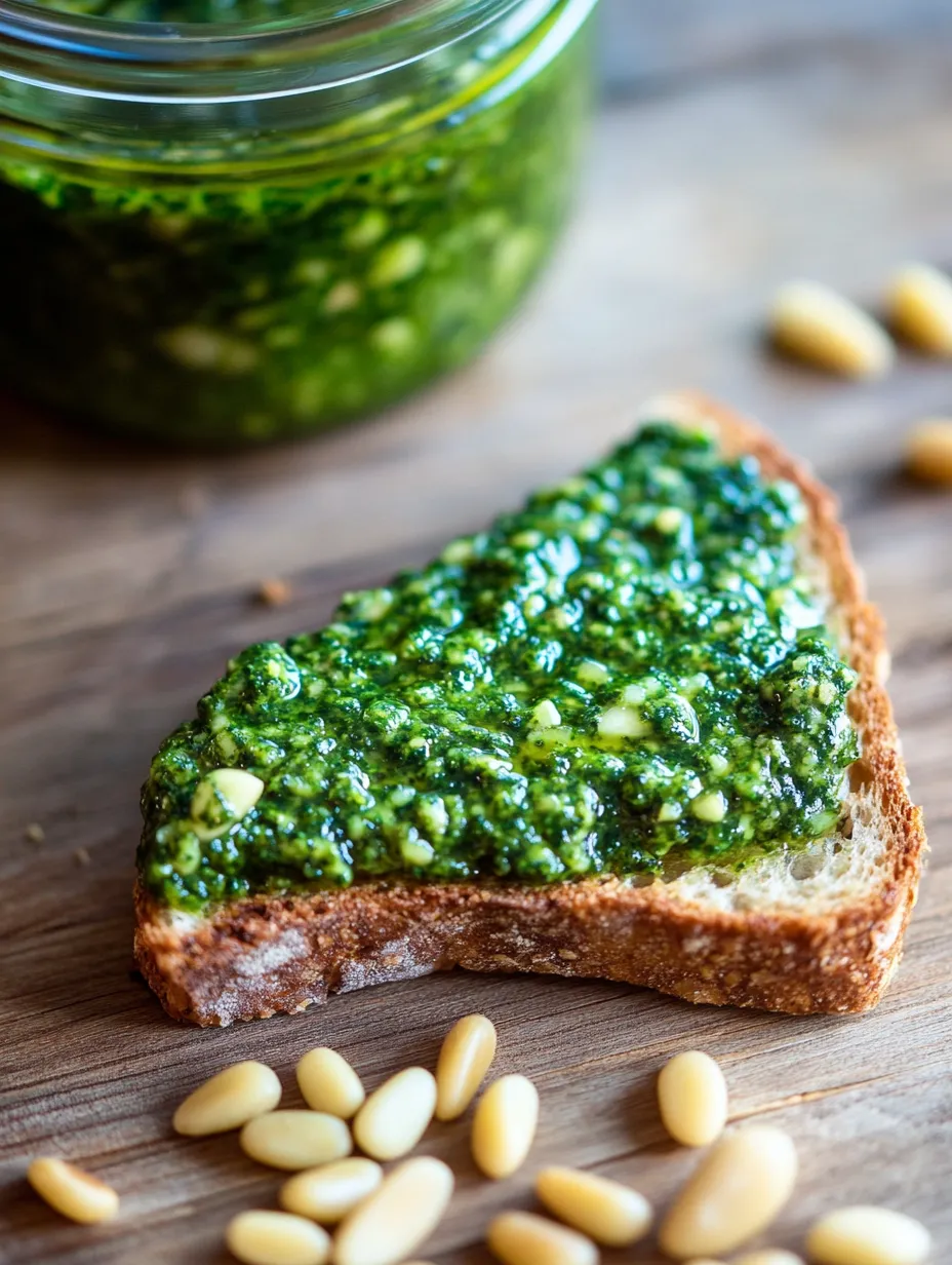 Pesto à l'ail des ours aromatique – Préparé en quelques minutes!
