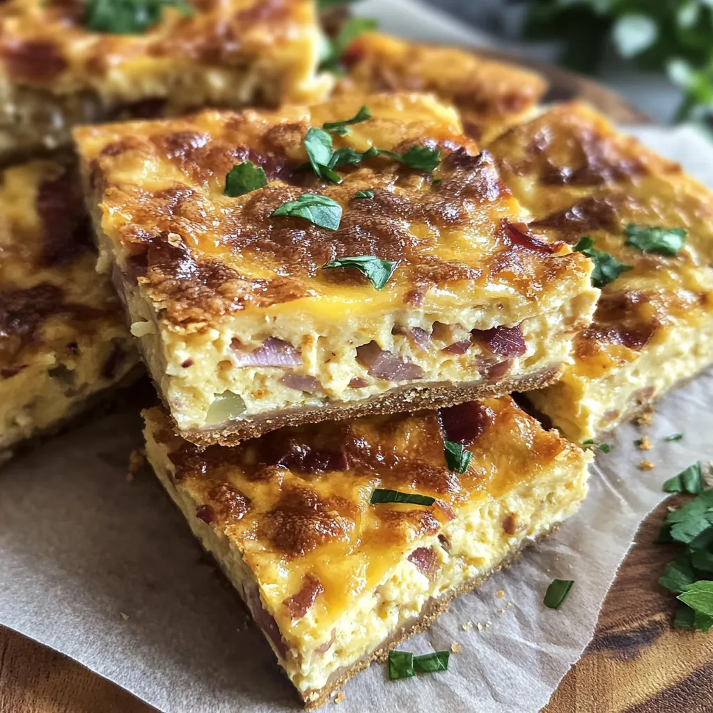 Tarte à l'oignon salée sur plaque