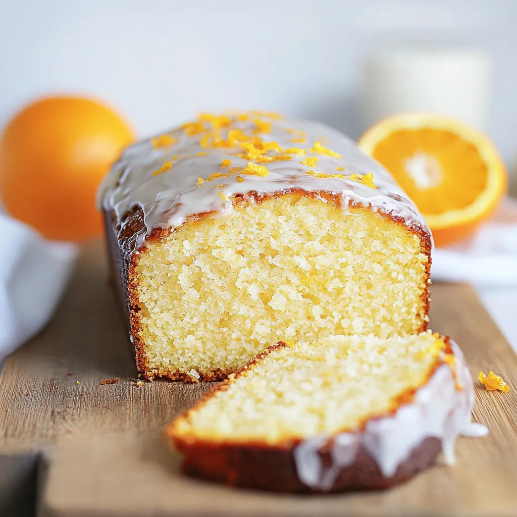 Gâteau aux oranges et yaourt