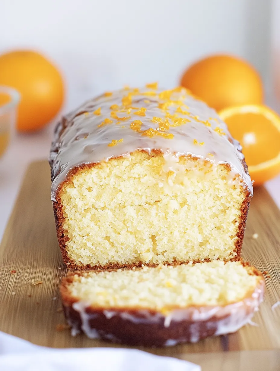 Gâteau moelleux à l'orange et au yaourt