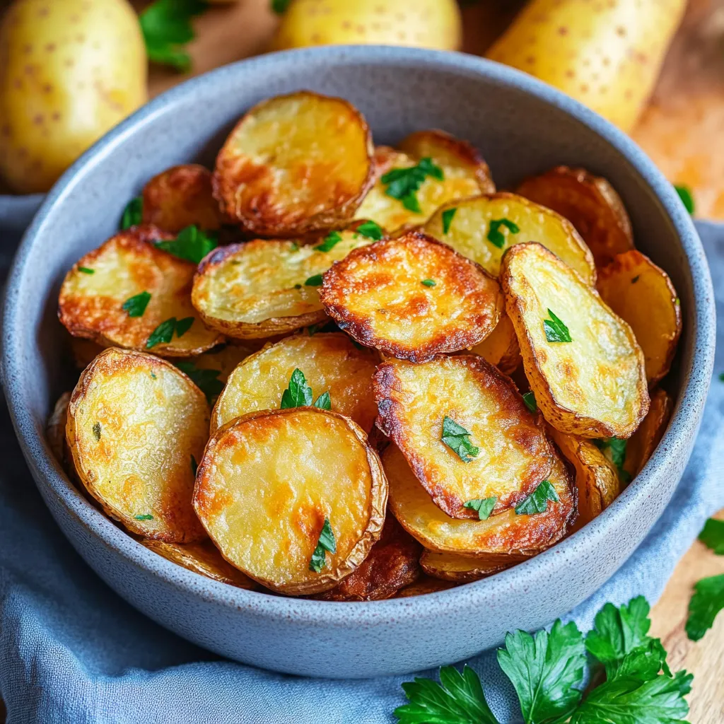 Pommes de terre sautées au four - si faciles et croustillantes