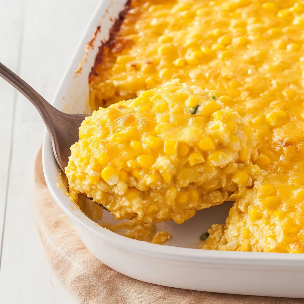 Gratin de Maïs au Fromage