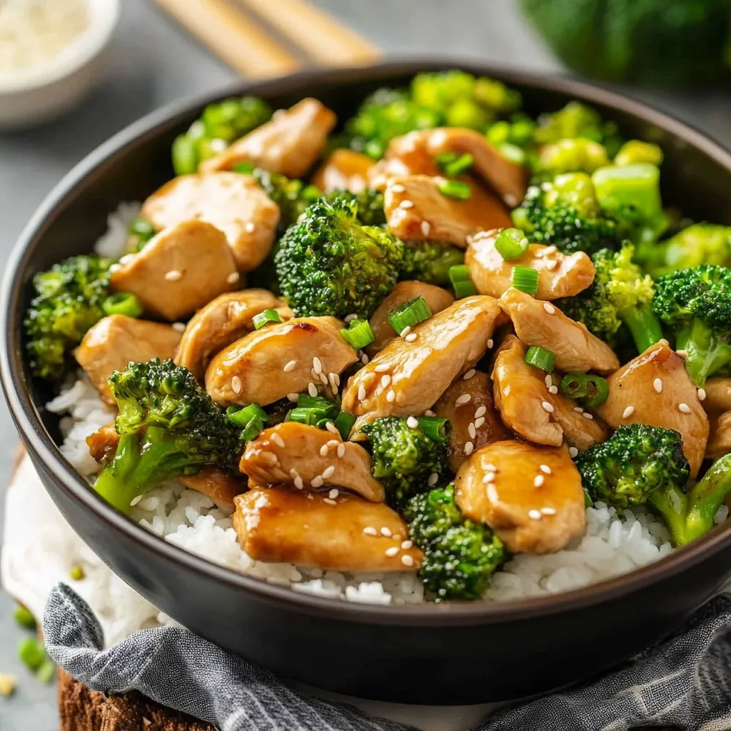 Poêlée Poulet-Brocoli: Simple & Saine