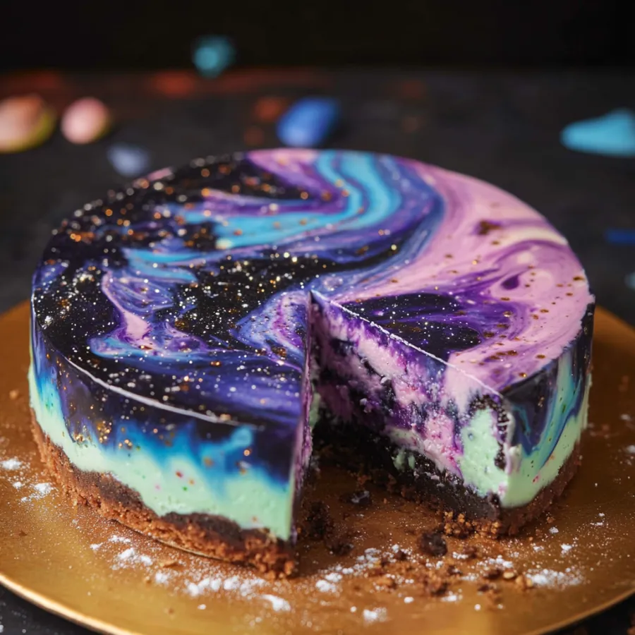 Cheesecake Galaxie - Un délice cosmique!
