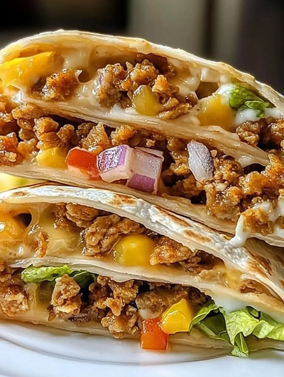 Crunch Wrap Suprême fait maison