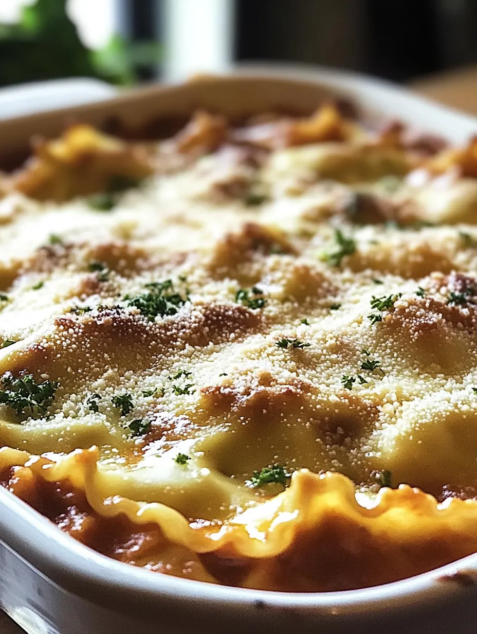 Recette facile de casserole de raviolis millionnaire