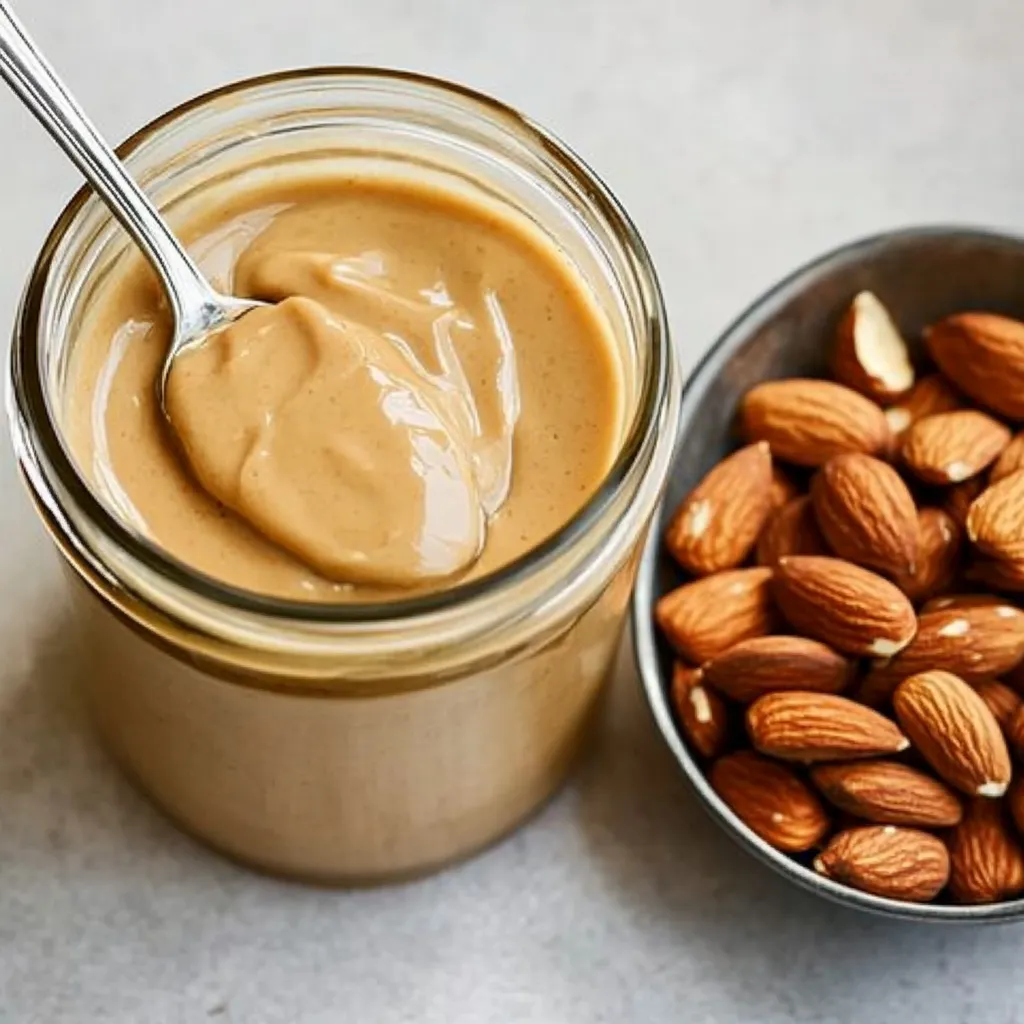 Purée d'amandes maison
