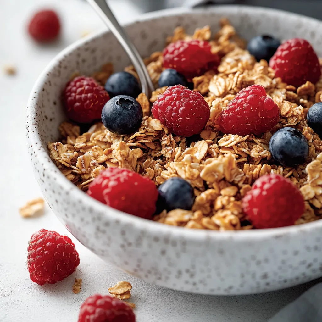 Faire son granola maison en 10 minutes
