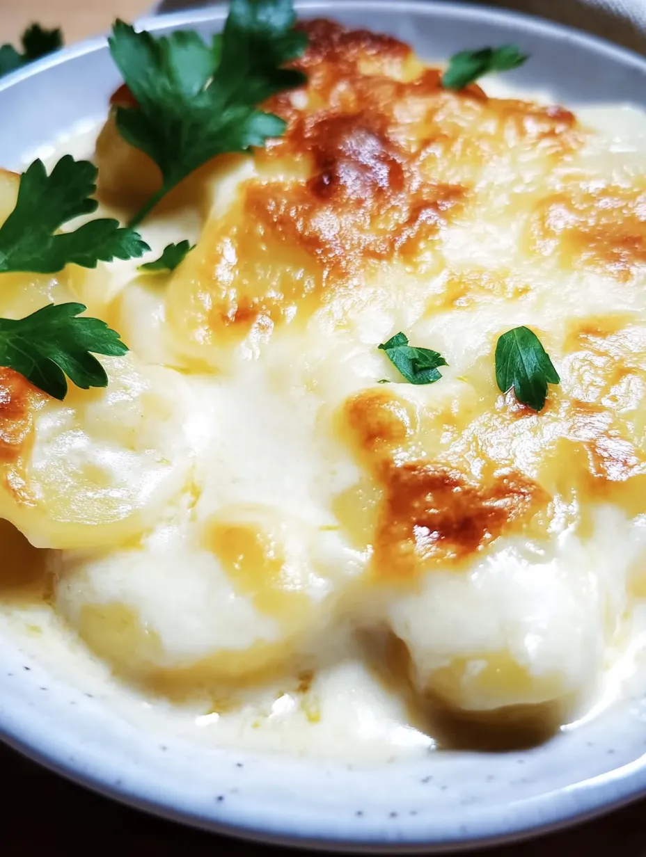 Gratin de pommes de terre crémeux – La recette classique