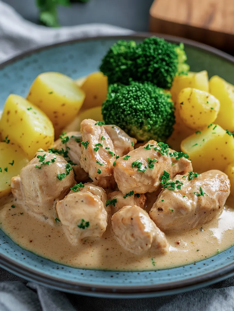 Émincé à la crème et aux oignons: rapide et incroyablement savoureux!
