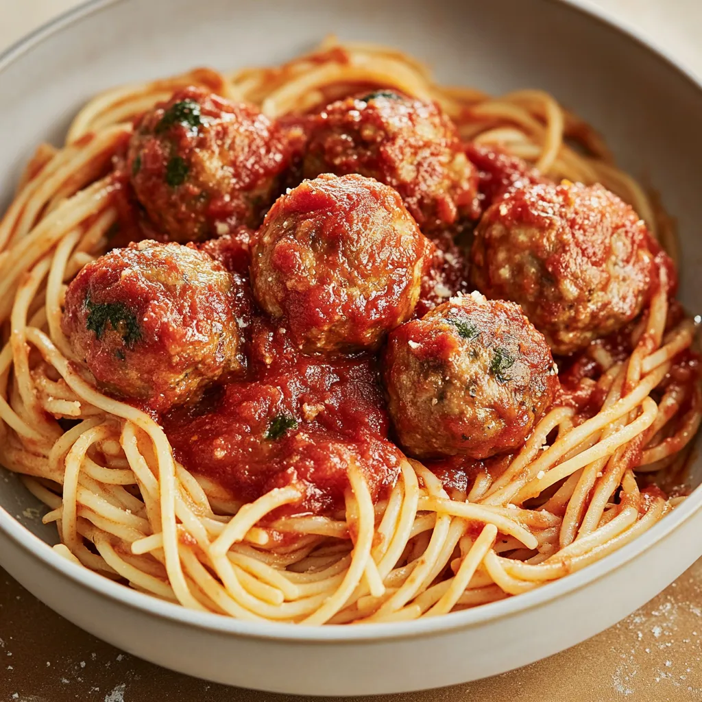 Boulettes de viande sauce tomate