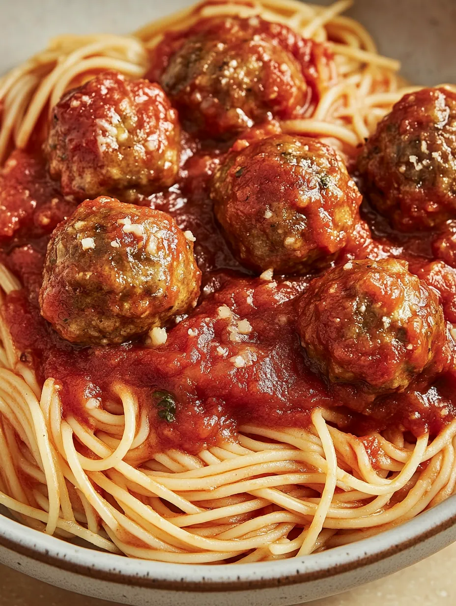 Délicieuses boulettes dans une sauce tomate épicée