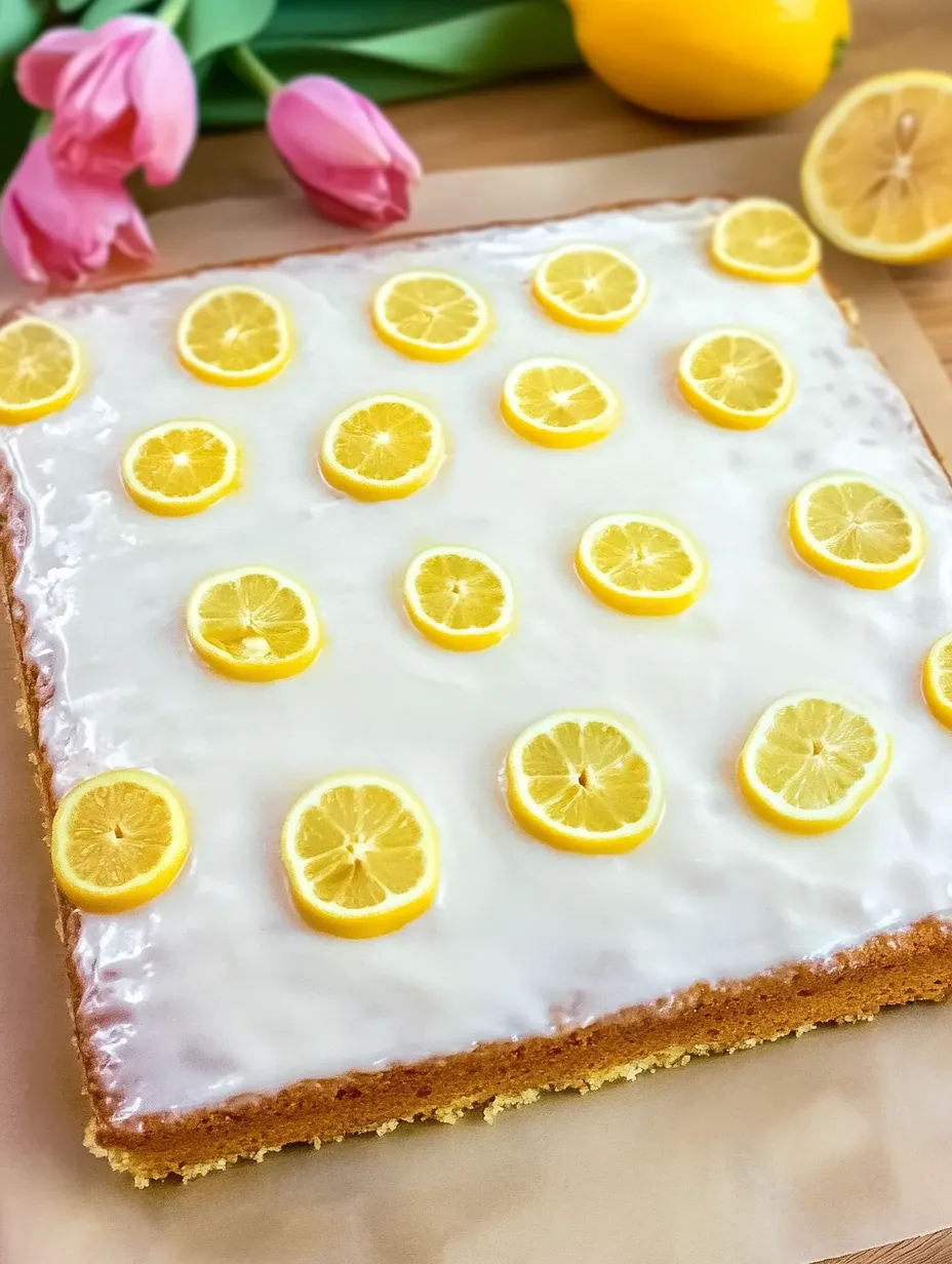 Gâteau au citron juteux – Rapide et délicieusement frais