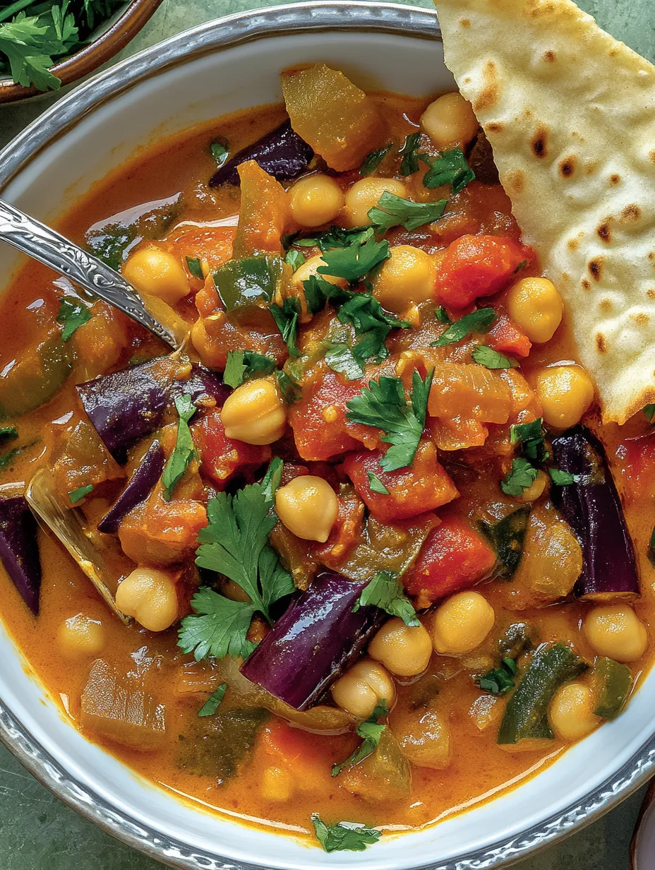 Curry aromatique poivrons-pois chiches – Rapide & vegan