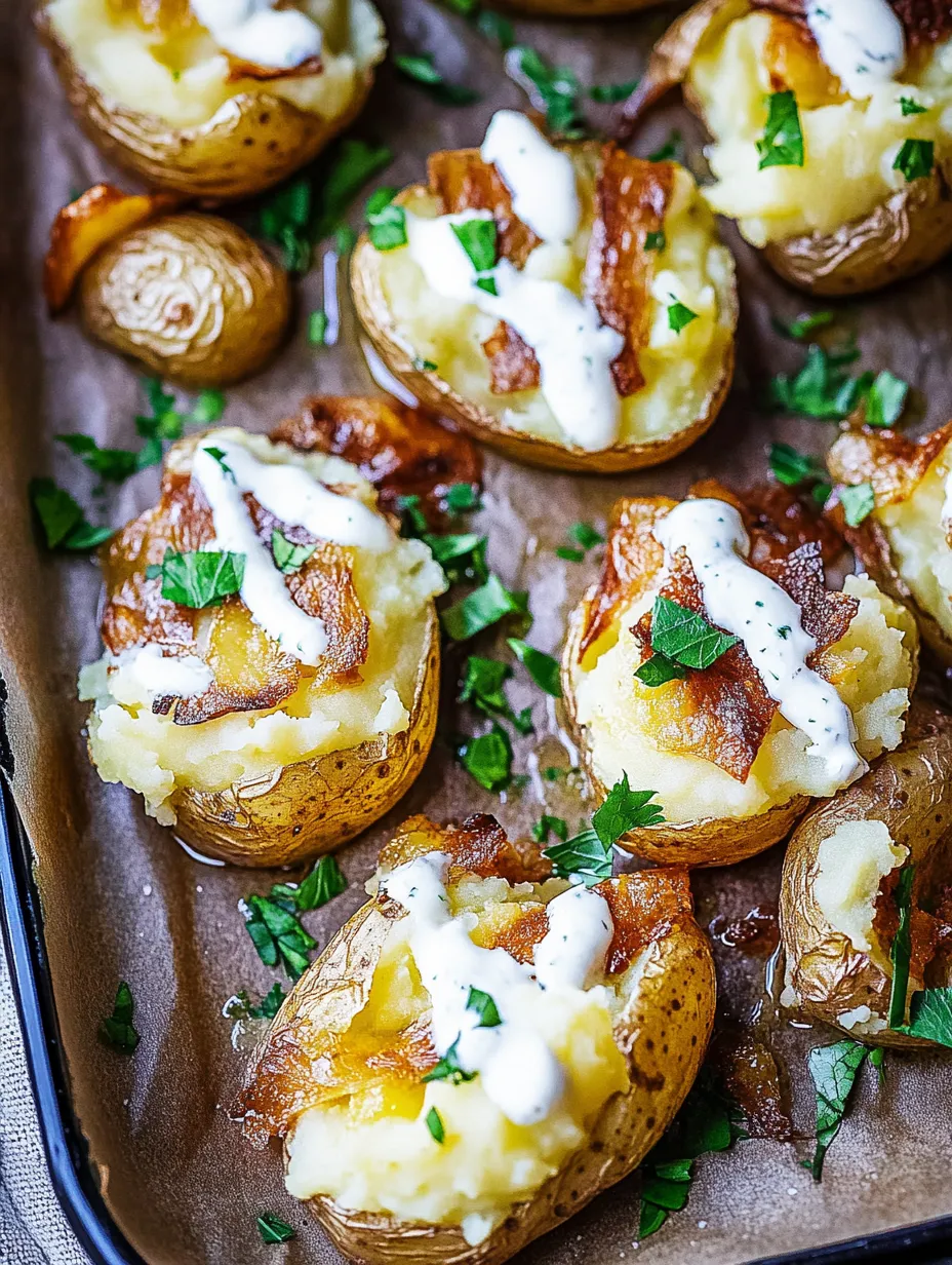 Pommes de terre aplaties dorées – Simple & Délicieux