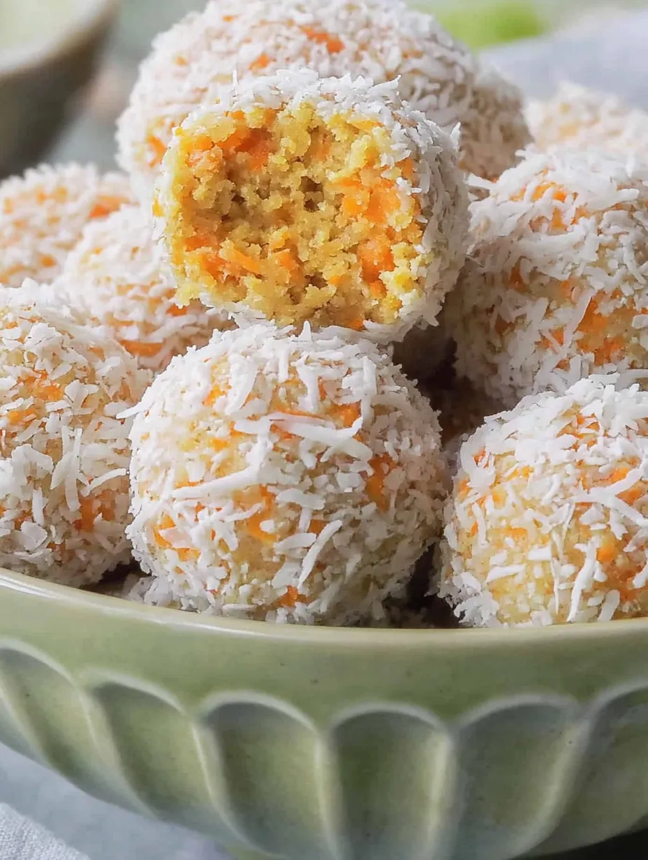 Carrot Cake Energy Balls – Gesunde Nascherei für Zwischendurch
